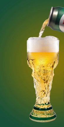 World Cup Trophy Beer Glass, 500ml Soccer Championship Cup, Football Fan Drinkware
