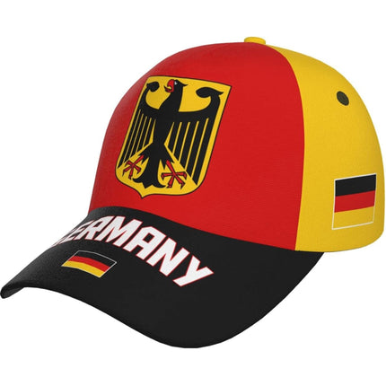 World Cup National Team Baseball Cap – Country Flag Fan Hat Collection, Adjustable Soccer Supporter Cap for Men & Women