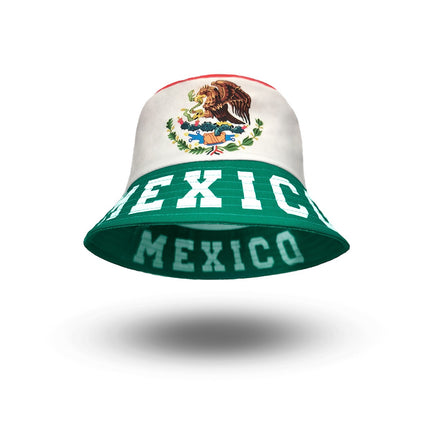 Mexico Flag Bucket Hat & Trucker Cap – Patriotic Mexican Pride Sun Hat, Adjustable Fiesta Hat for Men & Women