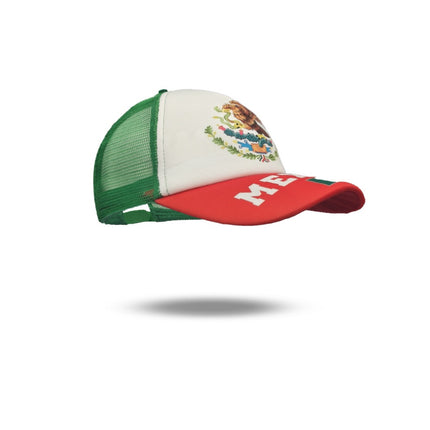 Mexico Flag Bucket Hat & Trucker Cap – Patriotic Mexican Pride Sun Hat, Adjustable Fiesta Hat for Men & Women