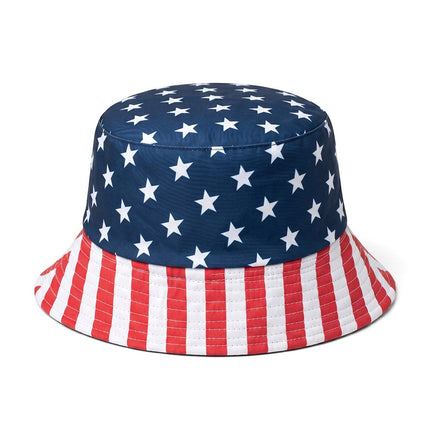 USA Patriotic Bucket Hat – American Flag Sun Hat Collection, Independence Day Fisherman Cap for Men & Women