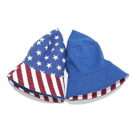 USA Patriotic Bucket Hat – American Flag Sun Hat Collection, Independence Day Fisherman Cap for Men & Women
