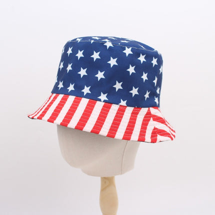 USA Patriotic Bucket Hat – American Flag Sun Hat Collection, Independence Day Fisherman Cap for Men & Women