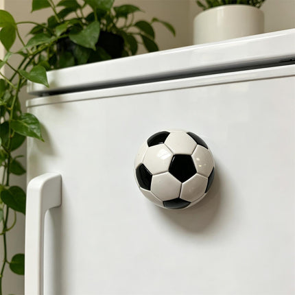 FIFA World Cup Soccer Ball Fridge Magnets – Mini Football Refrigerator Magnets with International Flag Designs, Sports Fan Collectible Kitchen Decor