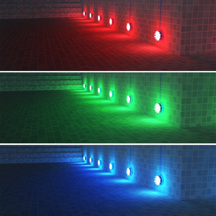 Solar Powered RGB LED Pool Light – Waterproof Underwater Swimming Pool Light with Remote Control, Color Changing Outdoor Pond & Spa Lighting