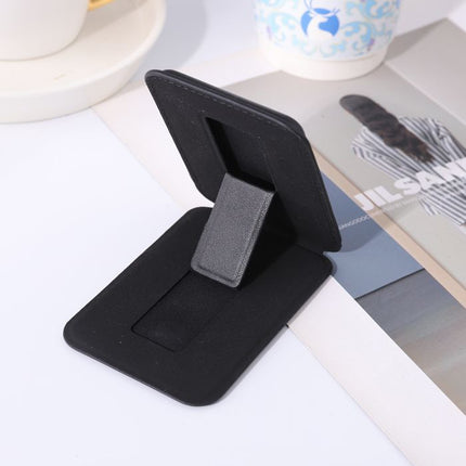 Vintage Leather MagSafe Wallet Stand for iPhone – Magnetic Card Holder with Foldable Kickstand, RFID Protection & Gothic Cross Collection