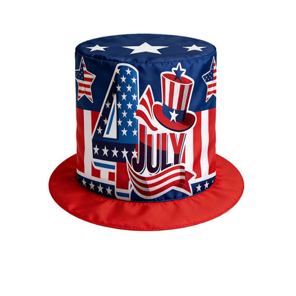 write me title and description for these cowboy hats USA patriotism