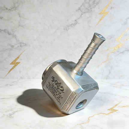 Thor’s Hammer Viking Beer Mug – Mjölnir Stainless Steel Tankard | Norse Mythology Thunder God Drinking Cup for Beer, Mead & Coffee
