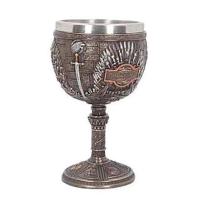 Game of Thrones Dragon & House Sigil Beer Mug Collection – Medieval Fantasy Tankards, Goblets & Stainless Steel Drinking Cups