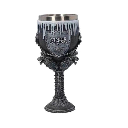 Game of Thrones Dragon & House Sigil Beer Mug Collection – Medieval Fantasy Tankards, Goblets & Stainless Steel Drinking Cups