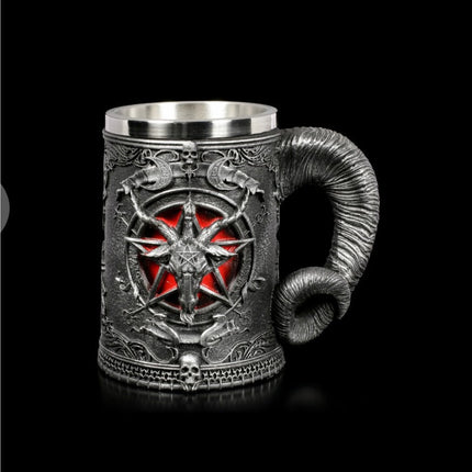 Game of Thrones Dragon & House Sigil Beer Mug Collection – Medieval Fantasy Tankards, Goblets & Stainless Steel Drinking Cups