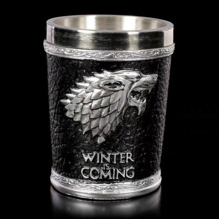 Game of Thrones Dragon & House Sigil Beer Mug Collection – Medieval Fantasy Tankards, Goblets & Stainless Steel Drinking Cups