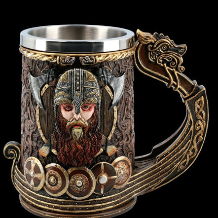 Game of Thrones Dragon & House Sigil Beer Mug Collection – Medieval Fantasy Tankards, Goblets & Stainless Steel Drinking Cups