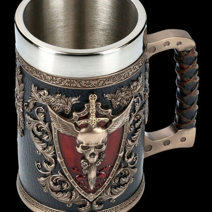 Game of Thrones Dragon & House Sigil Beer Mug Collection – Medieval Fantasy Tankards, Goblets & Stainless Steel Drinking Cups