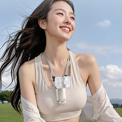 Portable Mist Cooling Fan – Rechargeable Handheld with Water Spray