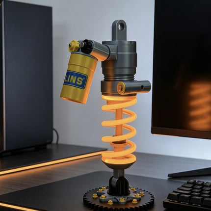 Custom Industrial Suspension Shock Absorber LED Desk Lamp