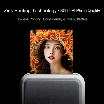 Title: MagSnap Magnetic Instant Phone Photo Printer - Portable Bluetooth Zink Sticky Photo Printer for iPhone