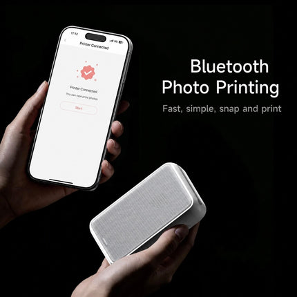 Title: MagSnap Magnetic Instant Phone Photo Printer - Portable Bluetooth Zink Sticky Photo Printer for iPhone