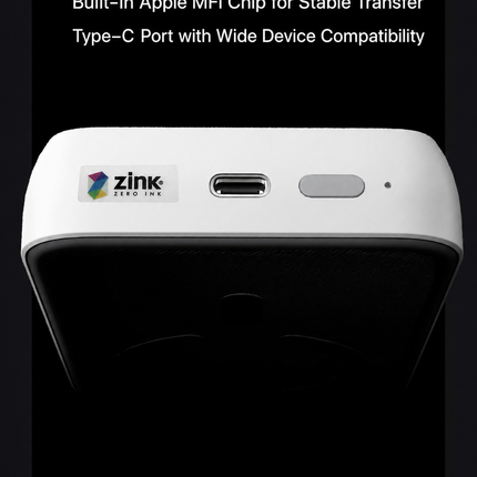 Title: MagSnap Magnetic Instant Phone Photo Printer - Portable Bluetooth Zink Sticky Photo Printer for iPhone