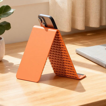 Foldable Silicone Phone & Tablet Stand – Flexible Multi-Angle Holder for iPhone, iPad, Android Devices