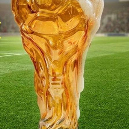 World Cup Trophy Beer Glass, 500ml Soccer Championship Cup, Football Fan Drinkware
